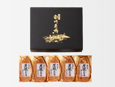 黒豚ロース味噌漬け100gセット(5個入)