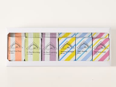 『CAFE@HOME ライフウィズコーヒーセット 6Pギフト』1,620円(税込)