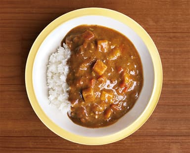 近鉄カレー　盛り付け例
