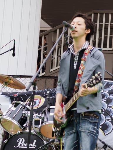 町衆熱演舞台