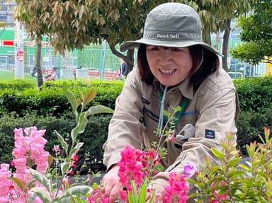 「ガーデンラボ」の現場責任者 井田 美雪さん