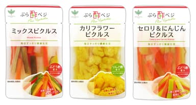 フレッシュピクルス3品