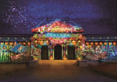 京都国立博物館 明治古都館プロジェクションマッピングイメージ