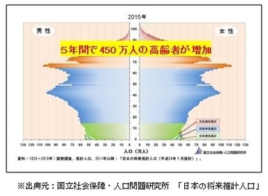 2015年人口ピラミッド