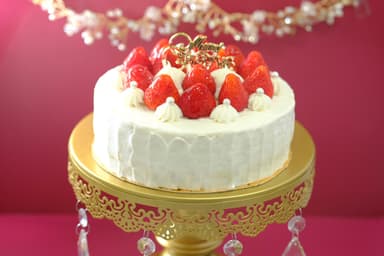 クリスマスいちごデコレーションケーキ　グルテンフリー