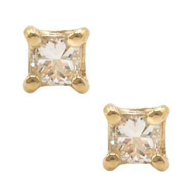 Princess Diamond Earring3
