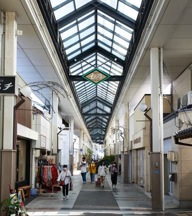 商店街の様子