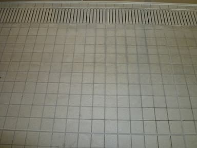 床タイル洗浄前