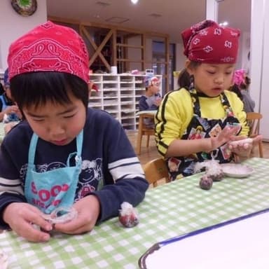 大福作り・大阪保育園