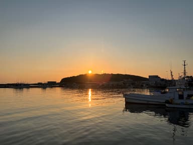 南知多町豊浜の夕焼け