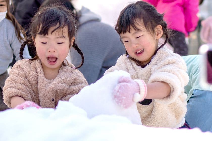 湊川公園手しごと市×兵庫県香美町のコラボ企画　
「雪遊び・雪投げ体験会」を1月28日に湊川公園にて開催！