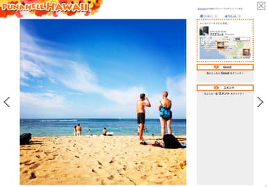 サイト例：「Punahele Hawaii」(2)
