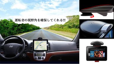 広い視野を確保