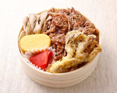 ＜福結び＞ 「まいたけ牛すき焼き弁当」