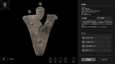 3D鑑賞システム「みどころビューア(R)」(イメージ)