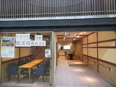 放送スタジオ外観