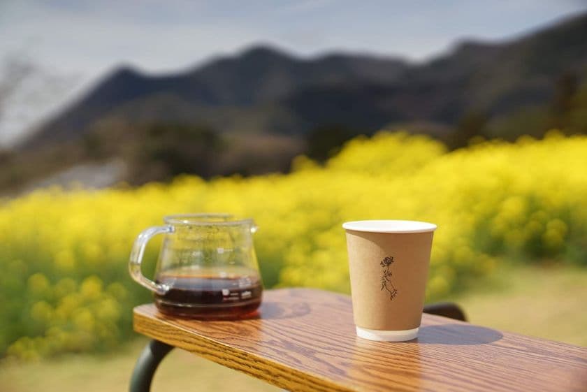 ヤギと菜の花畑の絶景を楽しめるコーヒースタンドを
オープンするプロジェクトが2月28日までと終了間近！