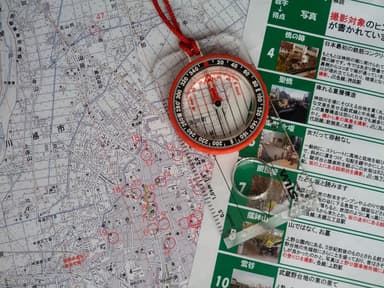 地図・コンパス画像