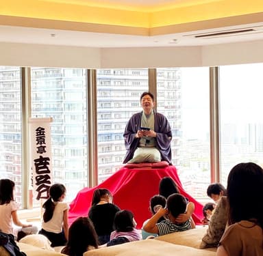 落語観覧会風景
