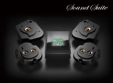 「E-Class Sound Suite 」に搭載される専用設計コンポーネント群