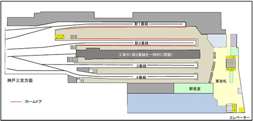 大阪梅田駅 新3番線の供用を開始します
～2023年5月27日（土）から～