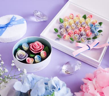 「あじさい」カラーをイメージした季節限定チョコレ―ト
