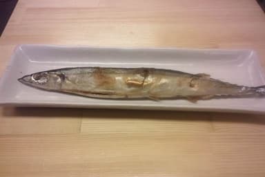 「サンマ塩焼き」150円