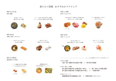 POP：フードとのペアリングの考え方