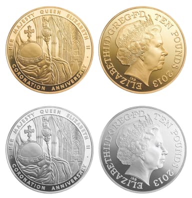 5オンス金・銀貨