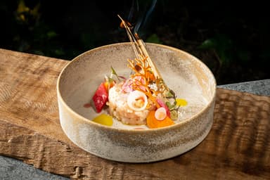 前菜｜大和肉鶏のタルタル