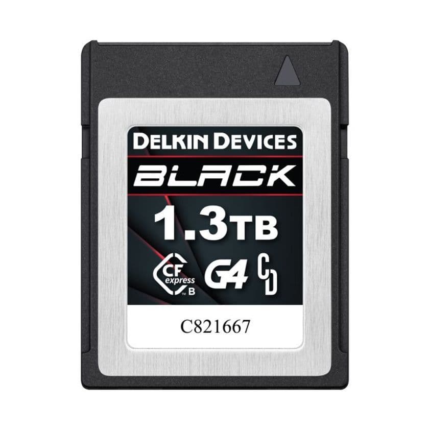 Delkin BLACKシリーズ CFexpress Type Bカード　
第4世代を販売開始