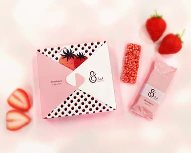 福岡ならでは！ ＆ OKOSHI　あまおう味を期間限定発売