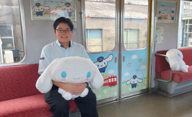 ぬいぐるみと撮影
