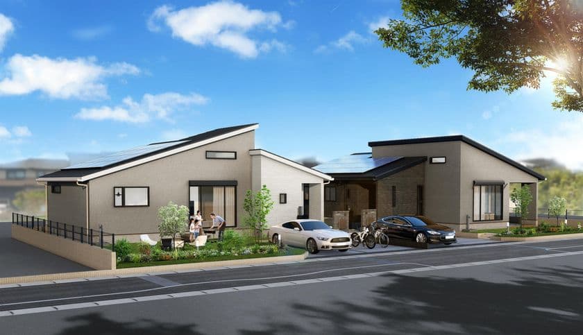 千葉県大網白里市エリア初登場！
「ウィザースガーデン大網みどりが丘」
平屋の分譲住宅、限定4棟を販売開始　
モデルハウス3棟 同時オープン