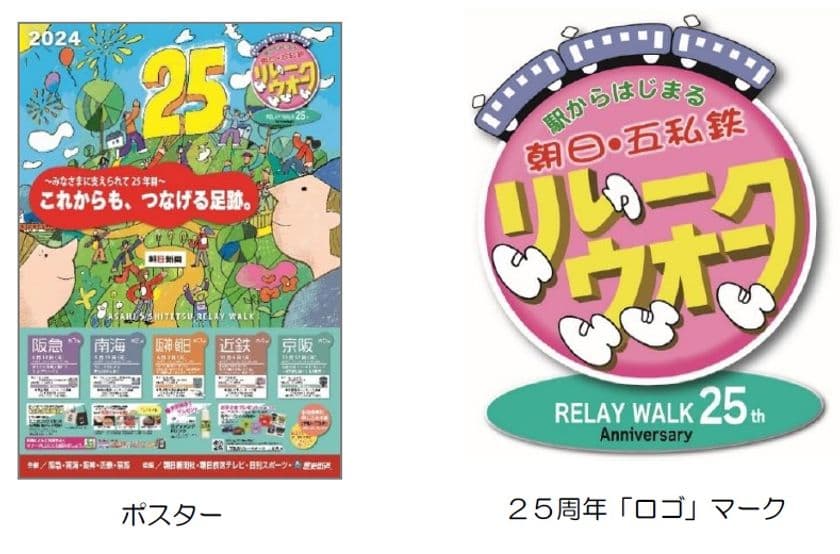 「駅からはじまる朝日・五私鉄リレーウオーク２０２４」を
開催します！