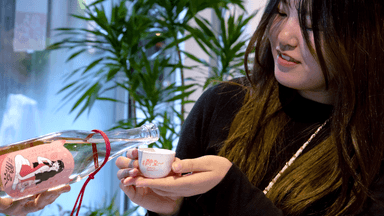 みわさくら試飲会の様子