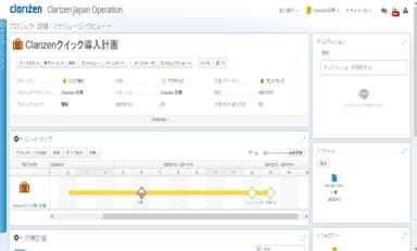 Clarizen V6の画面(2)