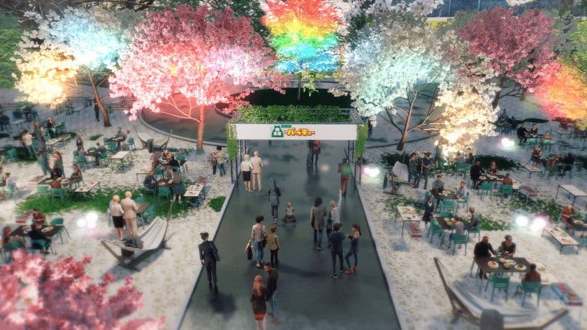【2024年3月22日（金）】
人気の期間限定・バーベキューエリアOPEN！
「大阪城 森のバーベキュー」
