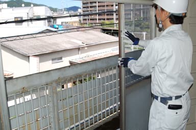 作業例(窓の開閉)