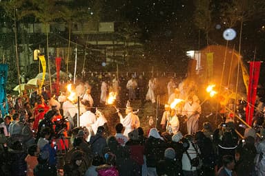 『福厳寺秋葉大祭』の様子