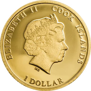1ドル金貨エリザベス面