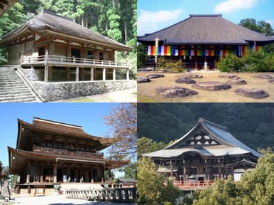 平城京の周りにある四寺
