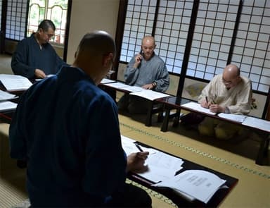 四神めぐりの会会議の様子
