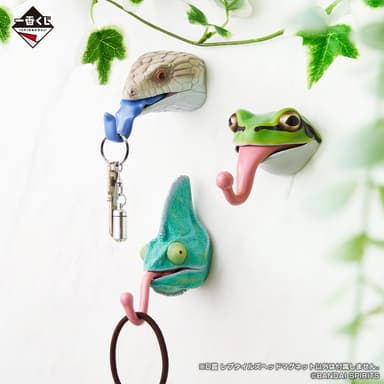 D賞：レプタイルズヘッドマグネット(イメージ)