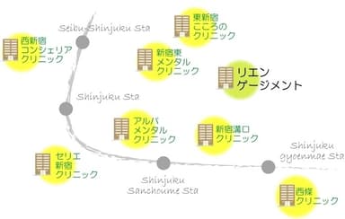 紹介可能医療機関MAP