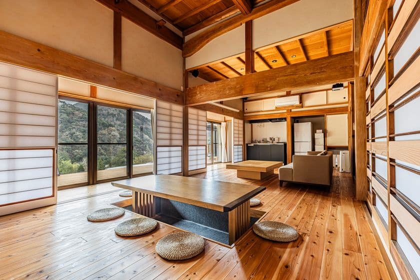 静岡県葵区の里山にある1日1組限定の宿「B&Bイタダキ」　
オープン後3ヵ月で稼働率83.3％を達成！
～フレンチシェフが営む　西欧料理×和食の特別メニューをご提供～