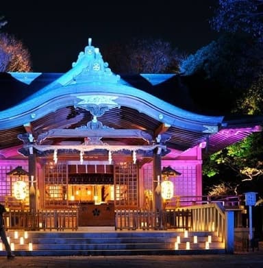 布多天神社あかり計画1