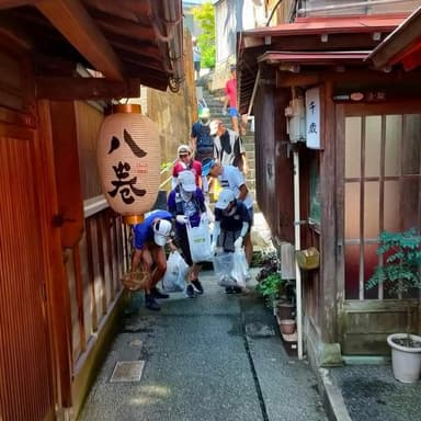 金沢市内でプロギング活動