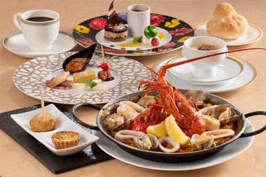 伊勢志摩産　伊勢海老のパエリャランチコース