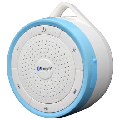 防水Bluetoothスピーカー　ブルー